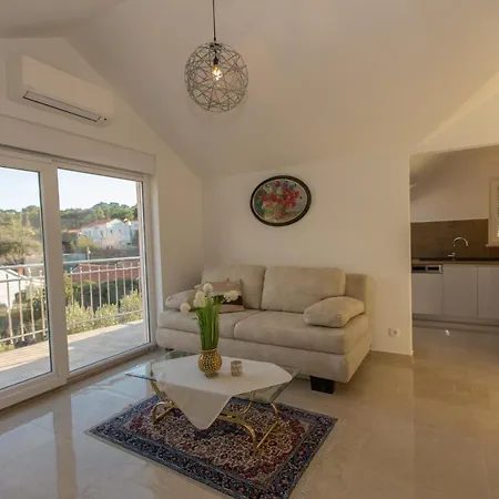 Casa Lidia - Modern & Spacious & Few Steps To Beach & Breathtaking View Zaton  Exterior foto