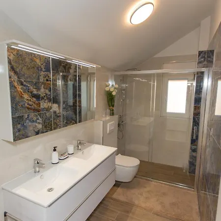 Casa Lidia - Modern & Spacious & Few Steps To Beach & Breathtaking View Zaton  Exterior foto