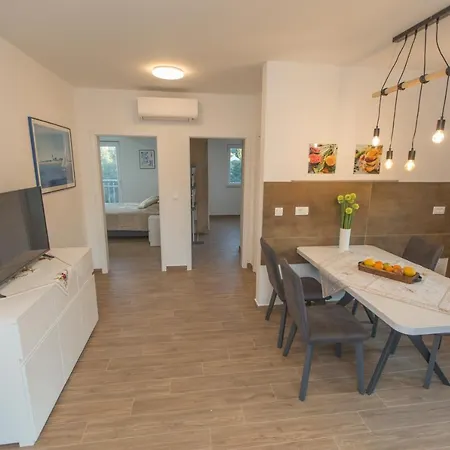 Casa Lidia - Modern & Spacious & Few Steps To Beach & Breathtaking View Zaton  Exterior foto