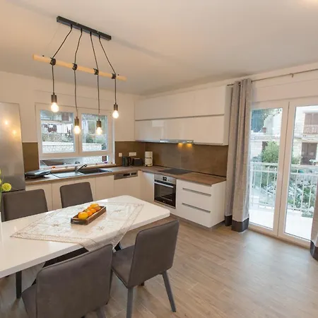 Casa Lidia - Modern & Spacious & Few Steps To Beach & Breathtaking View Zaton  Exterior foto