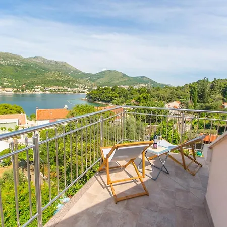 Casa Lidia - Modern & Spacious & Few Steps To Beach & Breathtaking View Zaton  Exterior foto